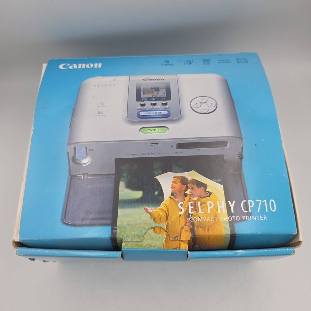 Canon SELPHY CP710 Digital Photo Thermal Printer - New In Box